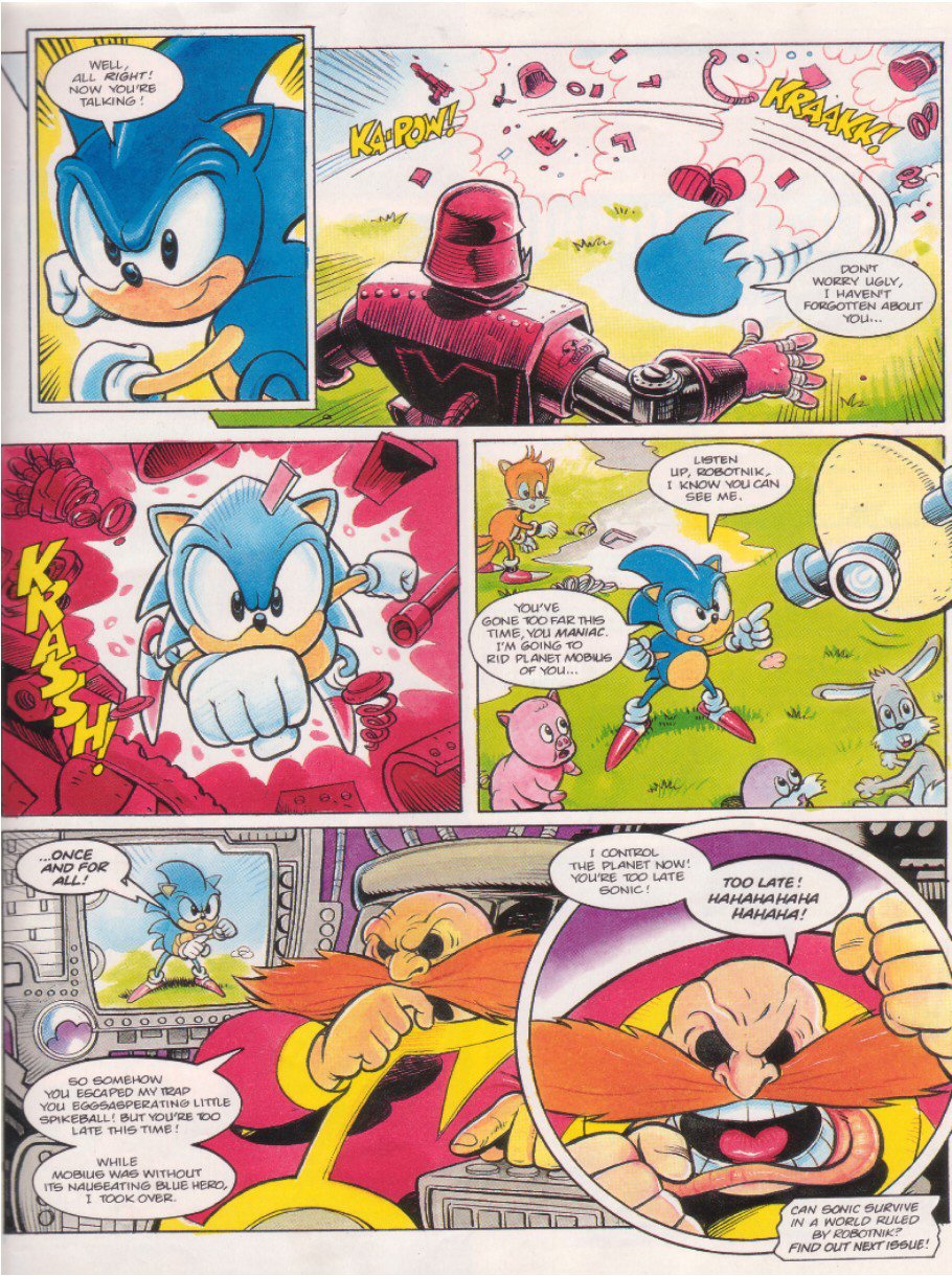 Sonic - The Comic Issue No. 009 Page 8